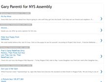 Tablet Screenshot of garyparenti.blogspot.com