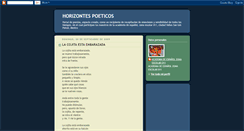 Desktop Screenshot of horizontespoeticos.blogspot.com