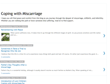 Tablet Screenshot of copingwithmiscarriage.blogspot.com