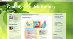 Desktop Screenshot of gokjedwabno.blogspot.com