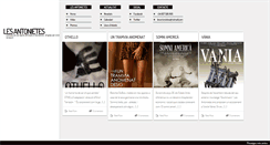 Desktop Screenshot of lesantonietes.blogspot.com
