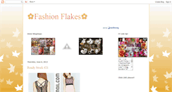 Desktop Screenshot of fashionflakes.blogspot.com