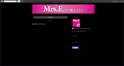 Desktop Screenshot of mrsephotography.blogspot.com