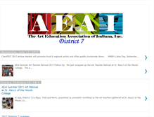 Tablet Screenshot of district7aeai.blogspot.com