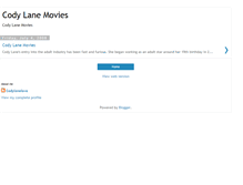 Tablet Screenshot of cody-lane-movies.blogspot.com