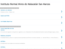 Tablet Screenshot of institutonormalmalacatansm.blogspot.com
