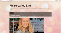 Desktop Screenshot of my-lifeasabbey.blogspot.com