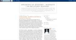 Desktop Screenshot of barnettspeakingofhistory.blogspot.com