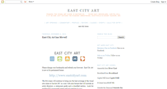 Desktop Screenshot of eastcityart.blogspot.com