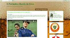 Desktop Screenshot of ofantasticomundodecirco.blogspot.com