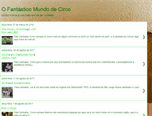 Tablet Screenshot of ofantasticomundodecirco.blogspot.com