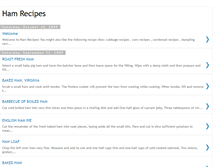 Tablet Screenshot of hamrecipes.blogspot.com