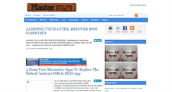 Desktop Screenshot of masterupdate.blogspot.com