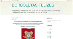 Desktop Screenshot of borboletasfelizes.blogspot.com