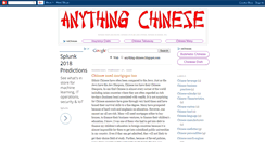 Desktop Screenshot of anything-chinese.blogspot.com
