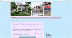 Desktop Screenshot of newlywedsandtheoldhouse.blogspot.com