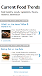 Mobile Screenshot of currentfoodtrends.blogspot.com