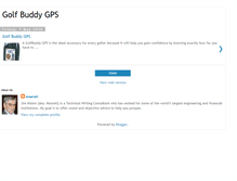 Tablet Screenshot of golfbudgps.blogspot.com