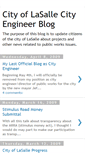 Mobile Screenshot of lasallecityengineer.blogspot.com