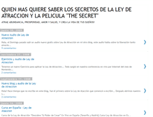 Tablet Screenshot of laleydeatraccion.blogspot.com