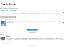 Tablet Screenshot of curetocancernow.blogspot.com