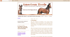 Desktop Screenshot of americanherds.blogspot.com