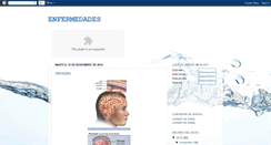 Desktop Screenshot of enfermedades-meritxell.blogspot.com