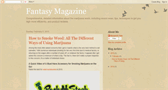 Desktop Screenshot of fantasymagazine.blogspot.com