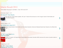 Tablet Screenshot of matricresult2011.blogspot.com