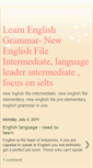 Mobile Screenshot of intermediateenglishbooks.blogspot.com