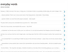 Tablet Screenshot of everyday-words.blogspot.com