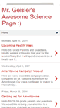 Mobile Screenshot of mrgeisler.blogspot.com