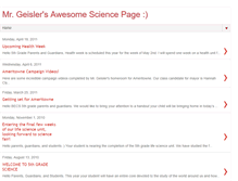 Tablet Screenshot of mrgeisler.blogspot.com