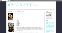 Desktop Screenshot of kargisfamily.blogspot.com