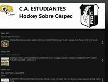 Tablet Screenshot of caehockey.blogspot.com