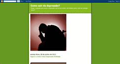 Desktop Screenshot of comoselivrardadepressao.blogspot.com