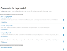 Tablet Screenshot of comoselivrardadepressao.blogspot.com