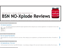 Tablet Screenshot of bsn-no-xplode-reviews.blogspot.com