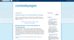 Desktop Screenshot of coolsalepages.blogspot.com