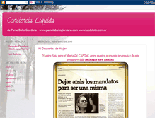 Tablet Screenshot of conciencialiquida.blogspot.com