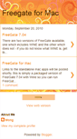 Mobile Screenshot of macfreegate.blogspot.com