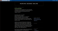 Desktop Screenshot of nursing-degree-online.blogspot.com