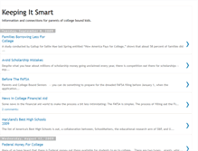 Tablet Screenshot of keepingitsmart.blogspot.com