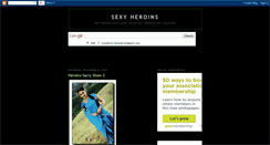 Desktop Screenshot of heroins-sarry-show.blogspot.com