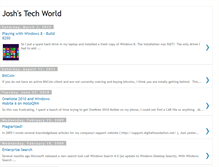 Tablet Screenshot of josherdmantech.blogspot.com