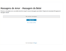 Tablet Screenshot of massagem-bebes.blogspot.com