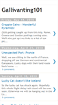 Mobile Screenshot of gallivanting101.blogspot.com