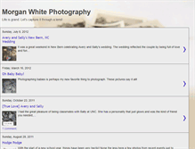 Tablet Screenshot of morganwhitephotography.blogspot.com