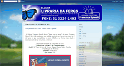 Desktop Screenshot of livrariadafergs.blogspot.com