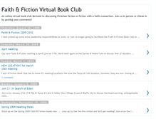 Tablet Screenshot of faithandfiction.blogspot.com